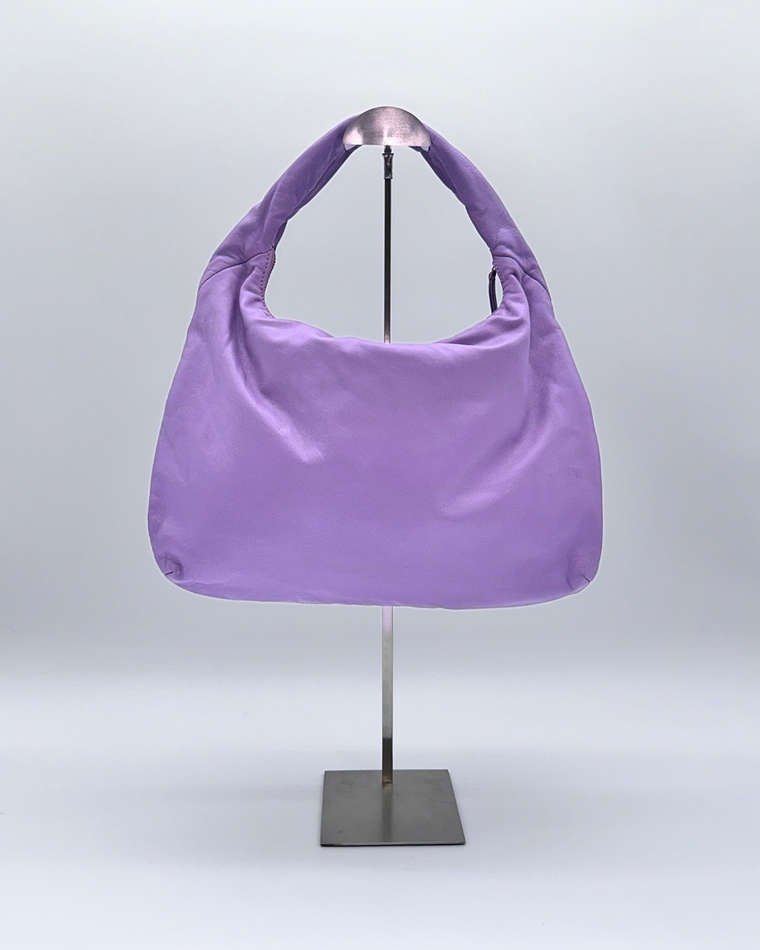 Lilac Soft Leather Hobo