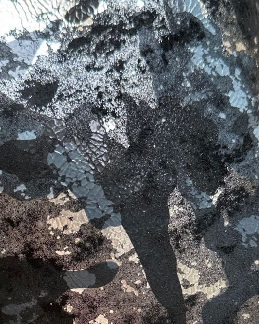 Black Art Clutch Bag