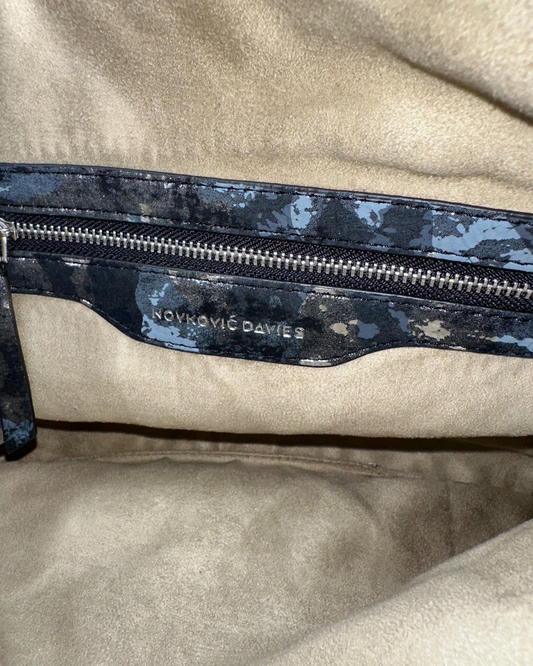 Black Art Large Zip Pouch