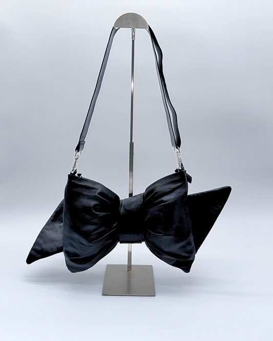Black Bow Clutch