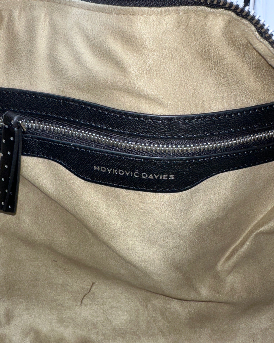 Silver Dot Soft Leather Hobo