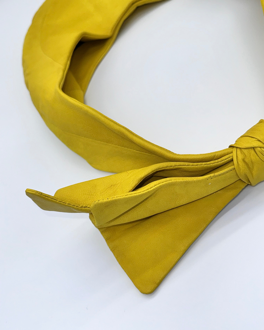 Neon Yellow Bow Hobo