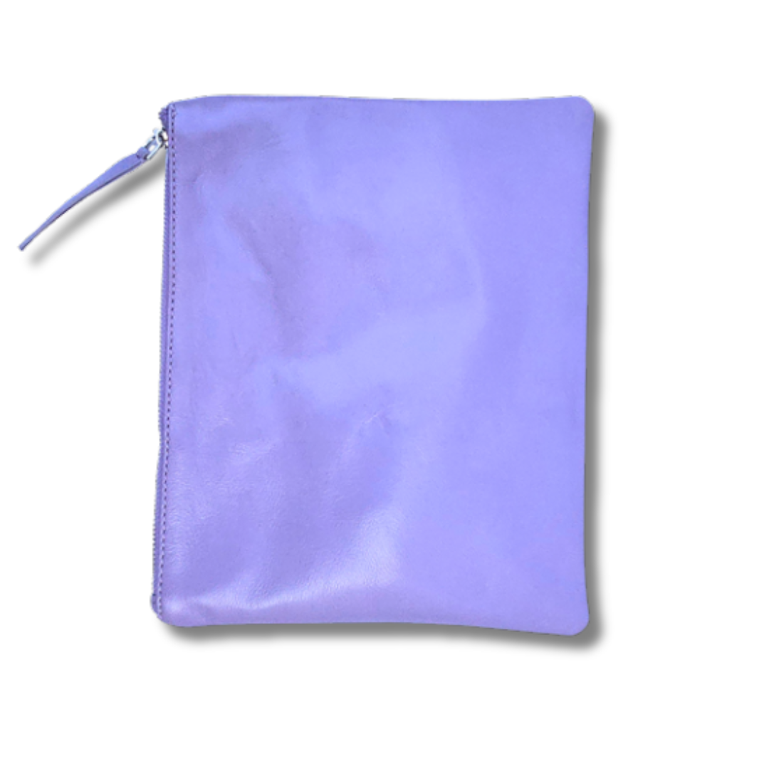 Red Large Zip Pouch