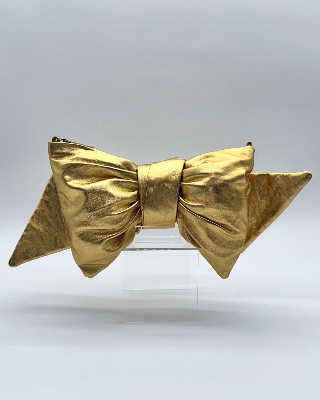 Gold Bow Clutch