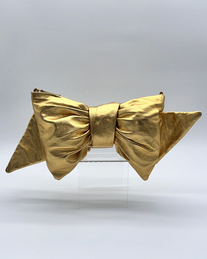 Gold Bow Clutch