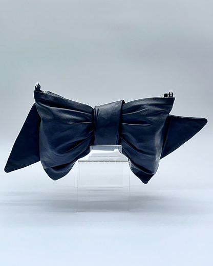 Black Bow Clutch