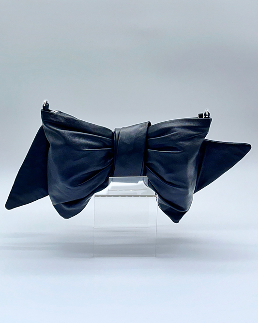 Black Bow Clutch