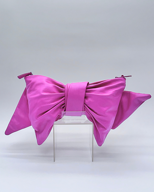 Pink Bow Clutch