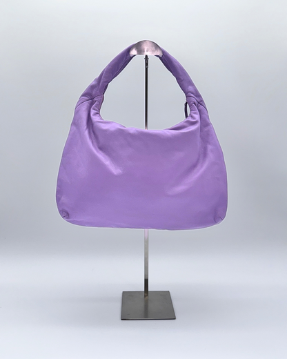 Lilac Soft Leather Hobo