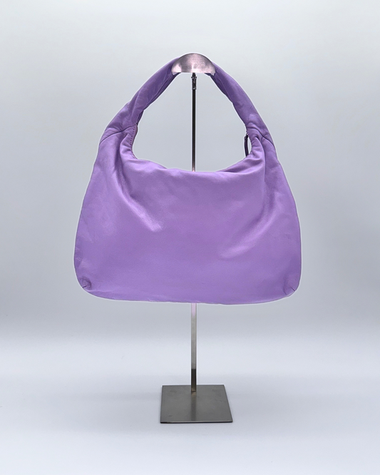 Lilac Soft Leather Hobo