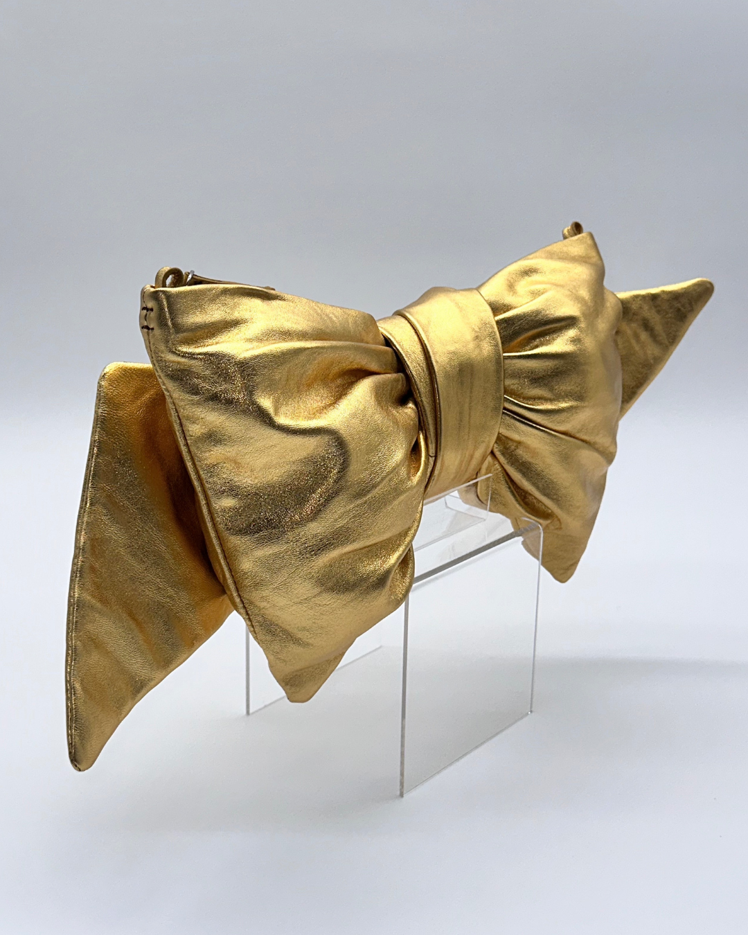 Gold Bow Clutch