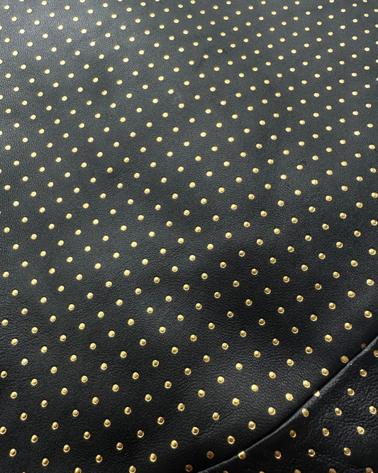 Gold Dot Bow Hobo
