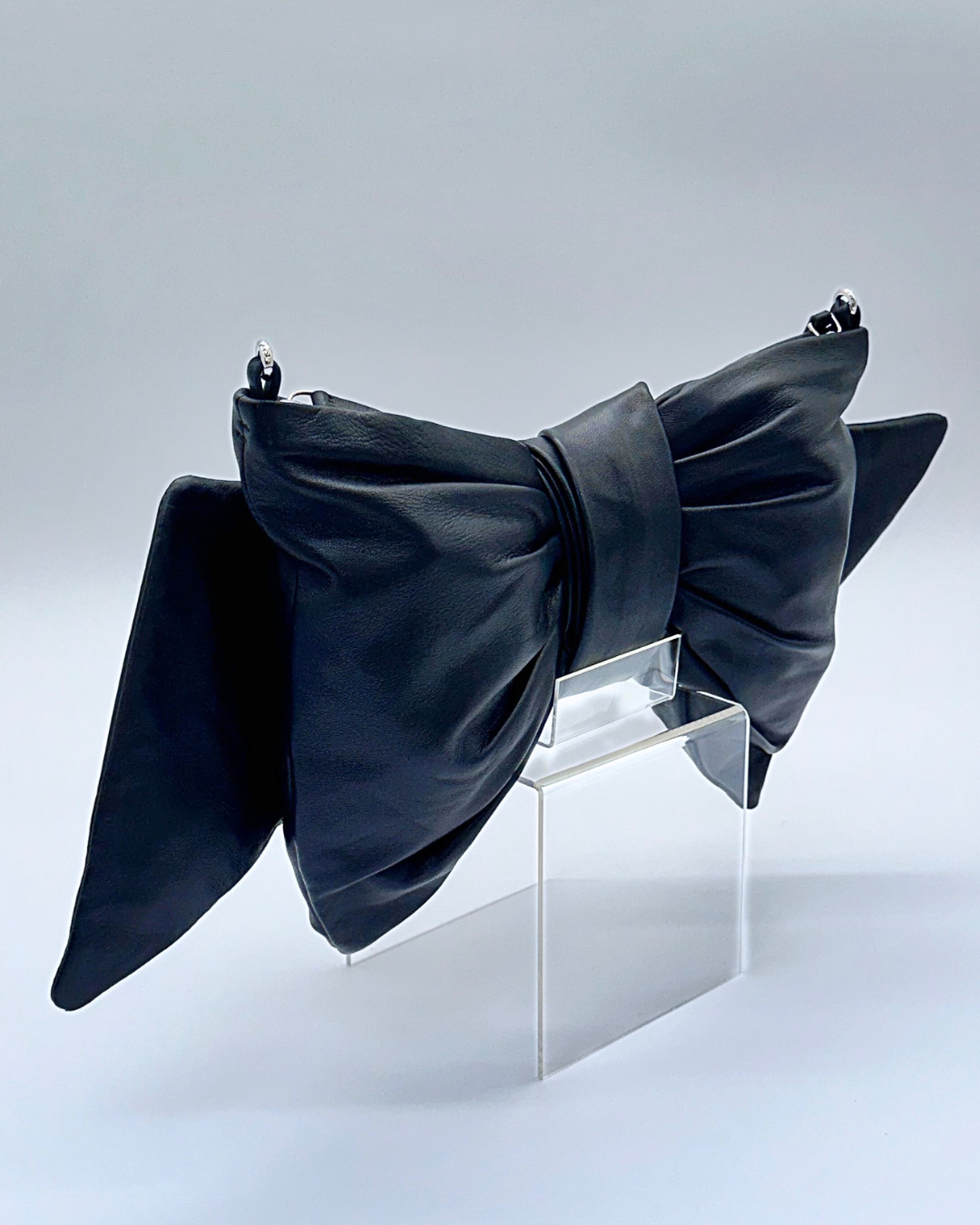 Black Bow Clutch