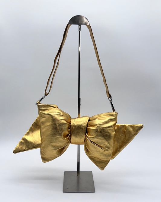 Gold Bow Clutch