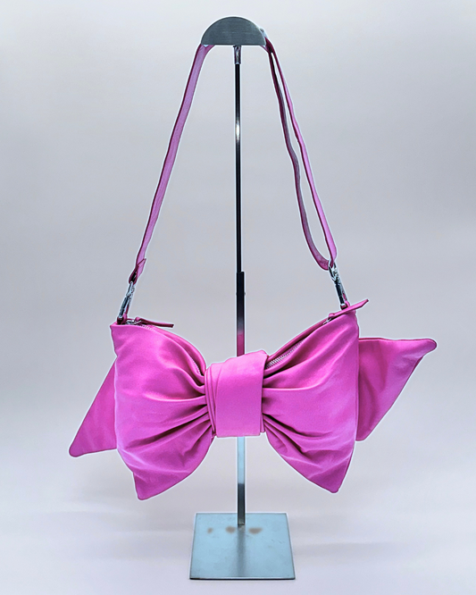 Pink Bow Clutch