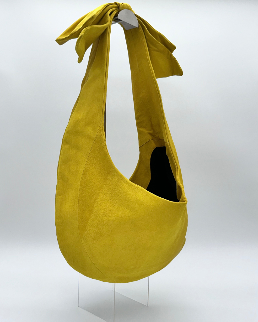 Neon Yellow Bow Hobo