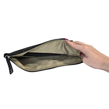 Black Art Medium Zip Pouch