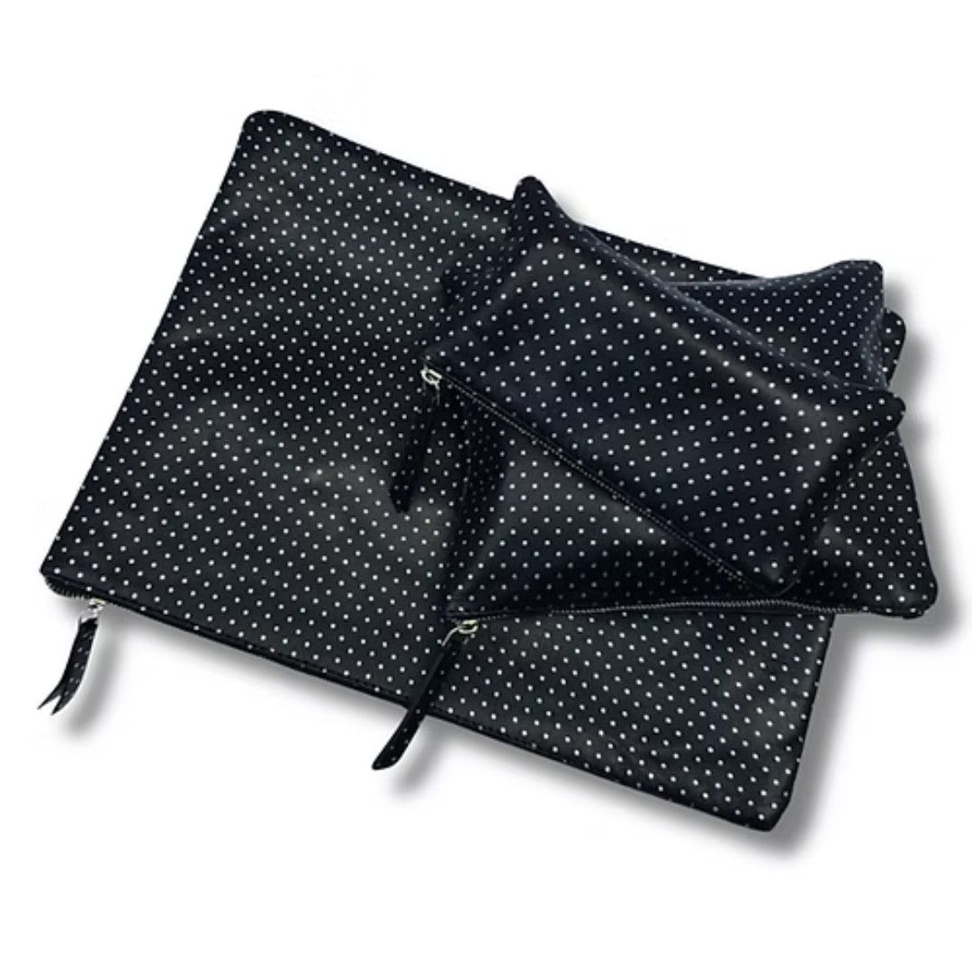 Red Large Zip Pouch