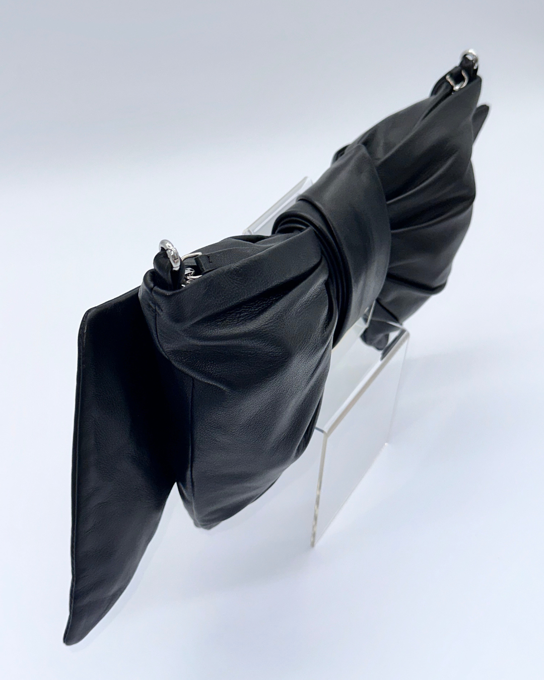 Black Bow Clutch
