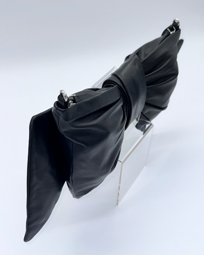 Black Bow Clutch
