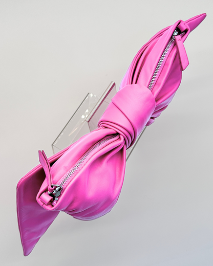 Pink Bow Clutch