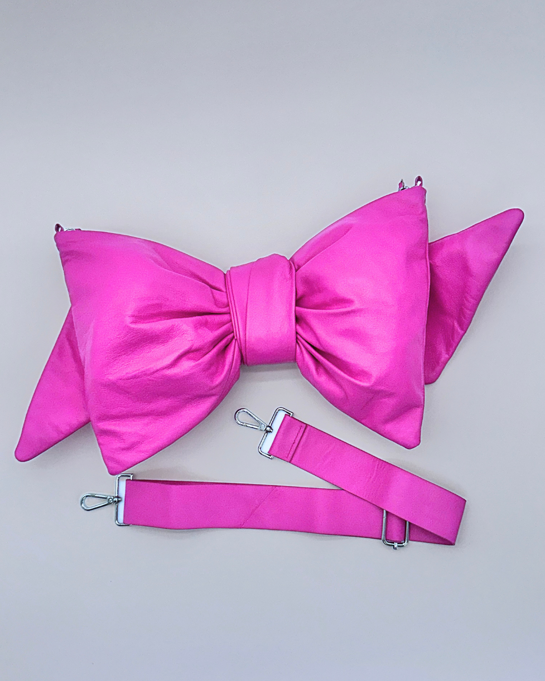 Pink Bow Clutch