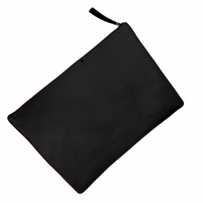 Red Large Zip Pouch