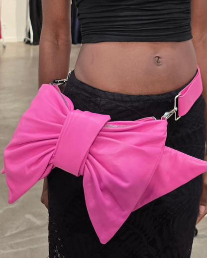 Pink Bow Clutch