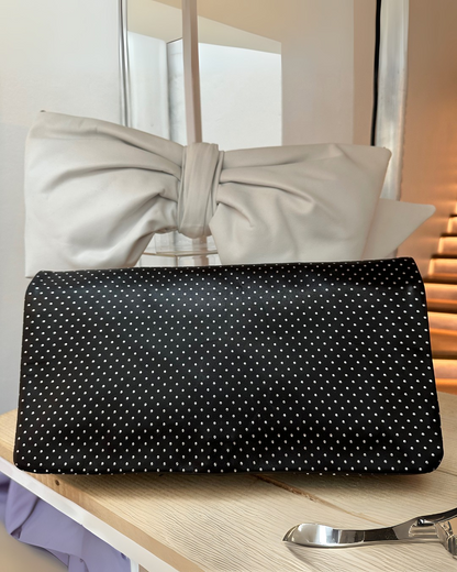 Black Art Clutch Bag