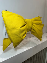 Load image into Gallery viewer, Neon Yellow Bow Clutch
