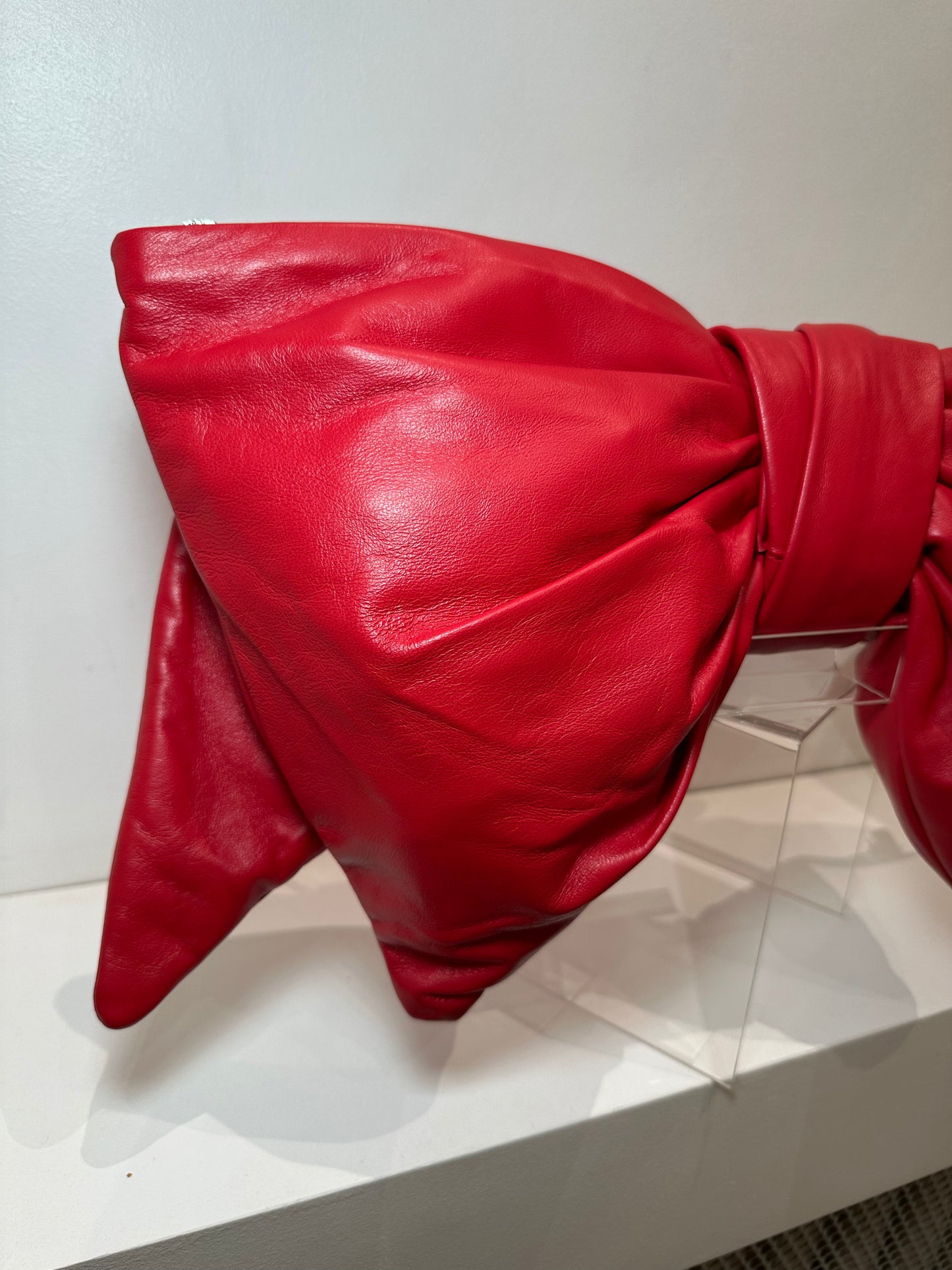Red Bow Clutch