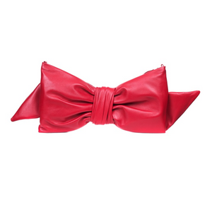 Red Bow Clutch
