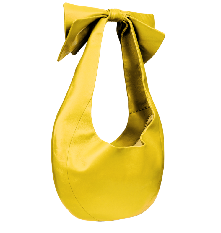 Neon Yellow Bow Hobo